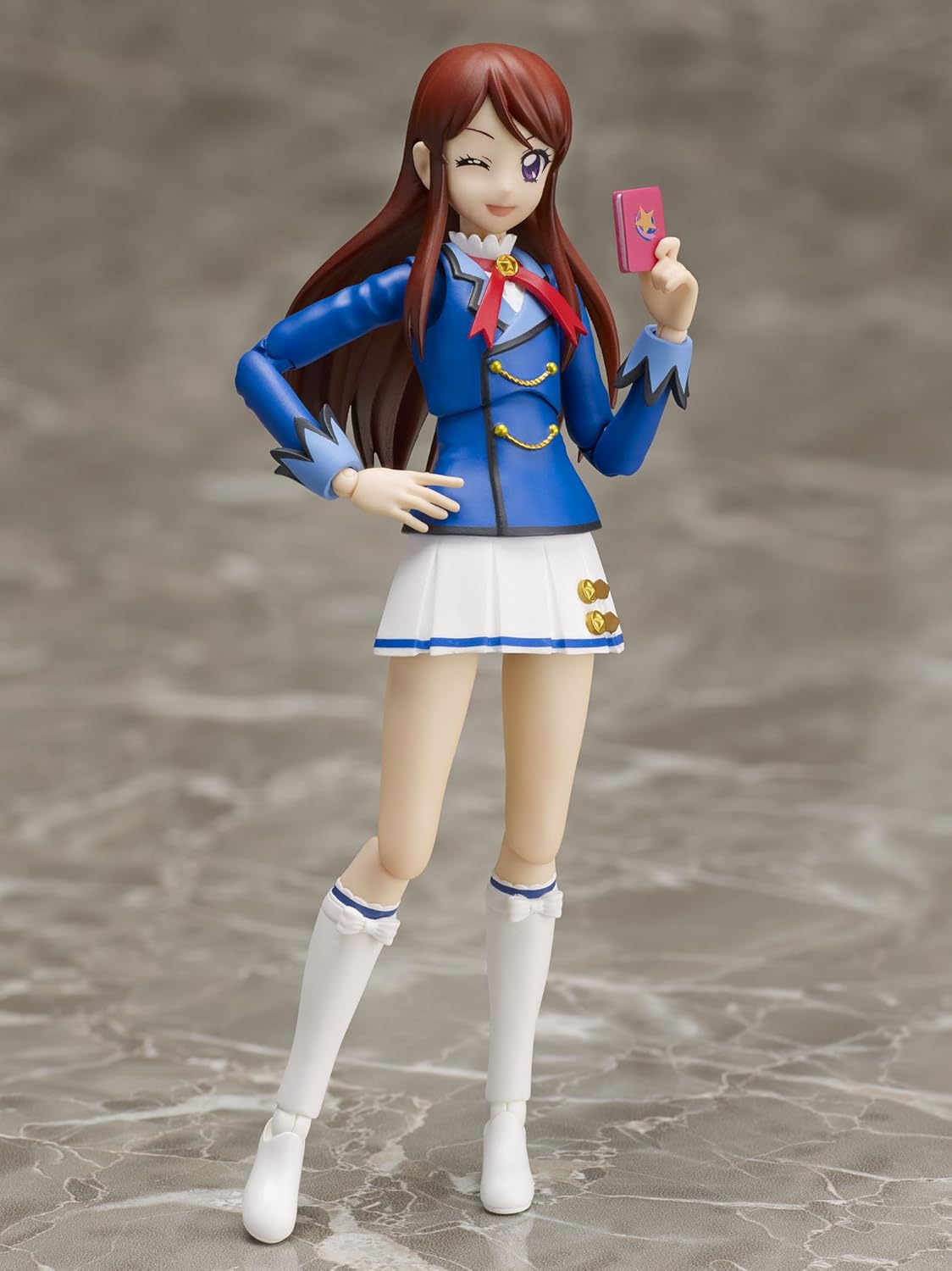TAMASHII NATIONS S.H.フィギュアーツ アイカツ! 紫吹 蘭 (冬制服ver.) 約135mm ABS&PVC製 塗装済み可動フィギュア