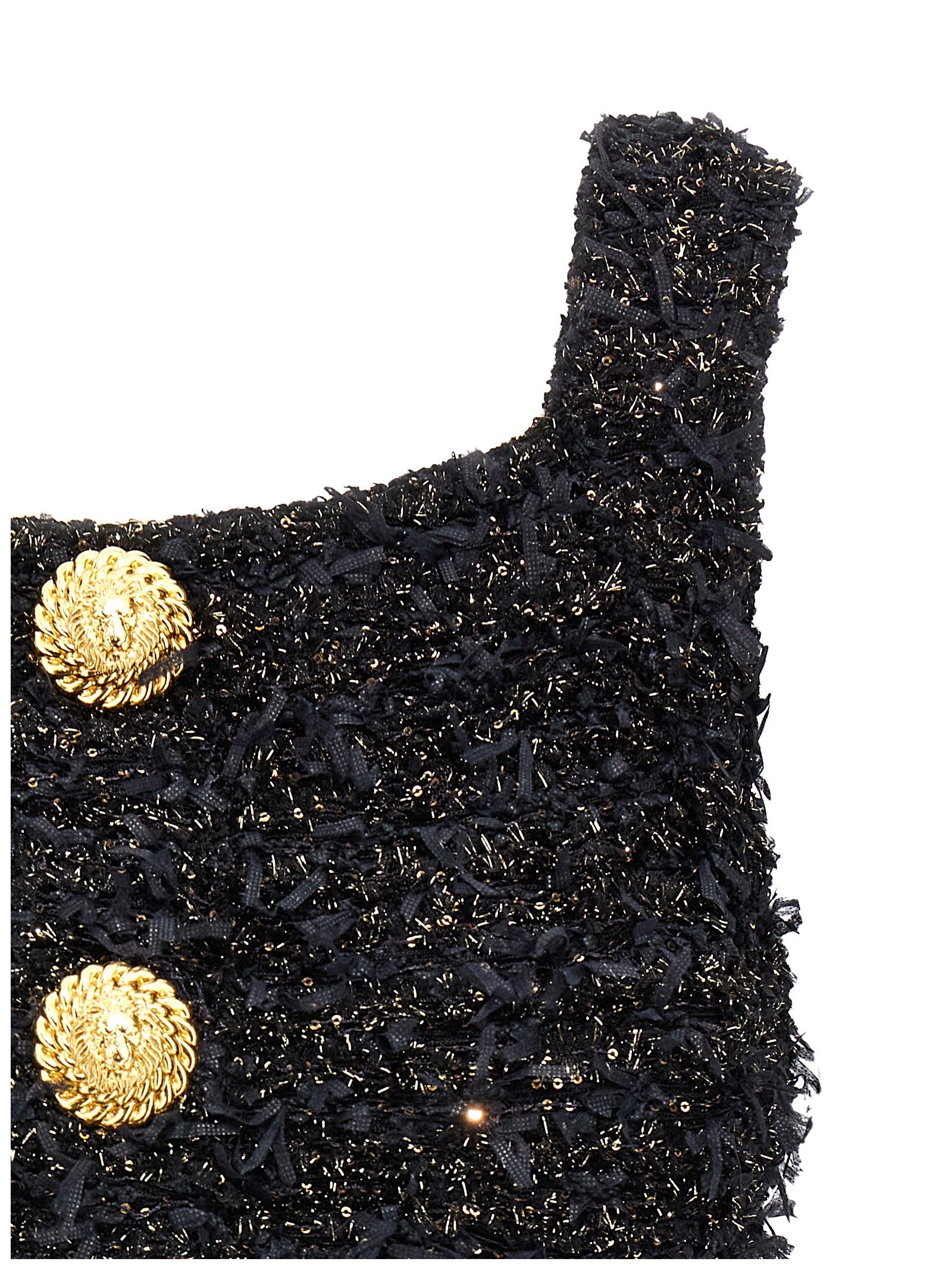 Balmain Lurex Tweed Top - Image 4