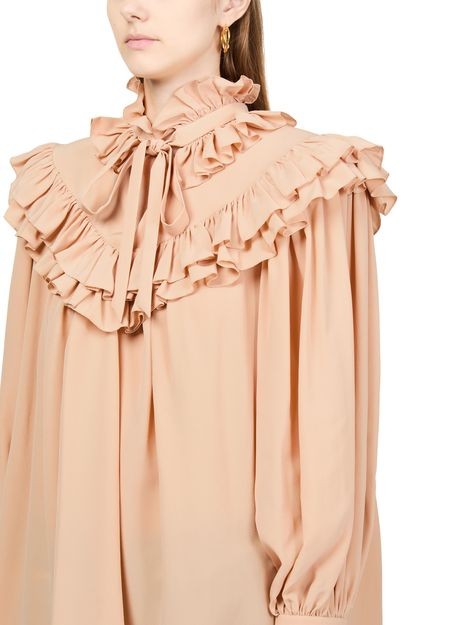 CHLOE Lavalliere collar blouse - Image 4