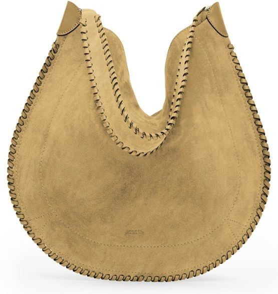 ISABEL MARANT Oskan Hobo Soft shoulder bag with braided edges - Image 4