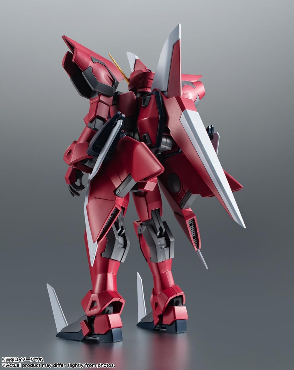 ROBOT SOUL Mobile Suit Gundam SEED GAT-X303 Aegis Gundam ver. A.N.I.M.E. Approx. 5.3 inches (135 mm), Made of PVC & ABS, Pre-painted Articulated Figurine
