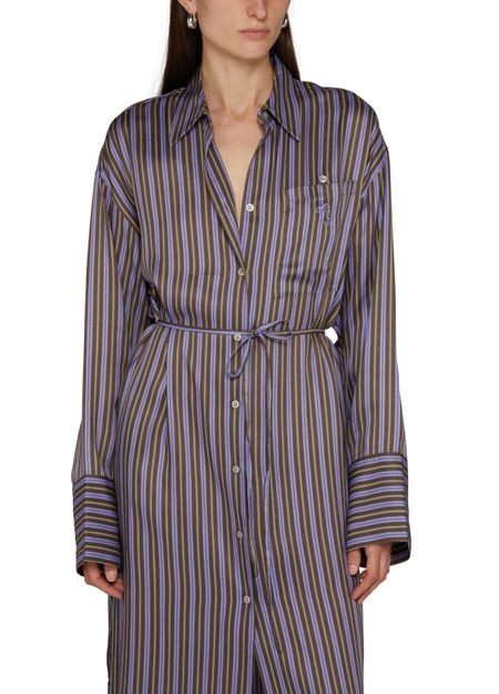 ACNE プリント入り シャツワンピース - Image 4