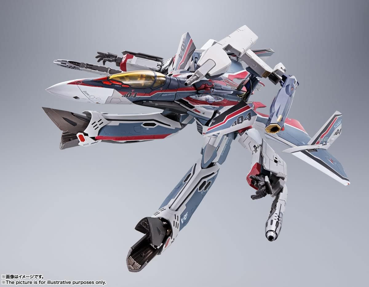TAMASHII NATIONS DX Chogokin Movie Version Macross Delta Absolute Live!!!!!! VF-31AX Kairos Plus (Mirage Farina Genus), Approx. 10.2 inches (260 mm), ABS & Die-Cast & PVC Pre-Painted Action Figure