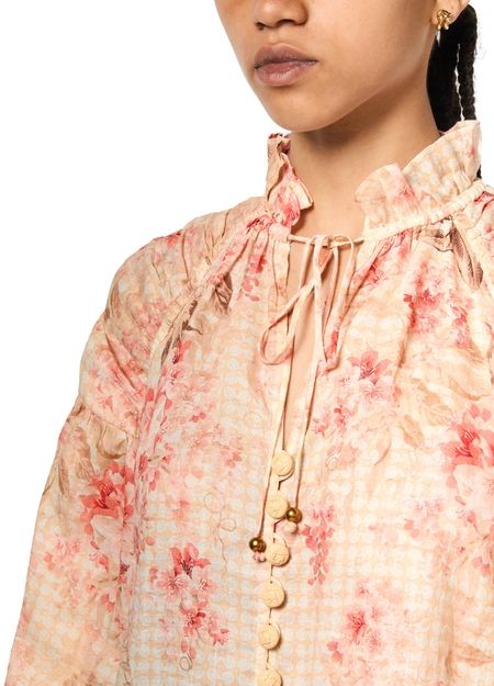 ZIMMERMANN Illuminate billow long sleeves blouse - Image 4