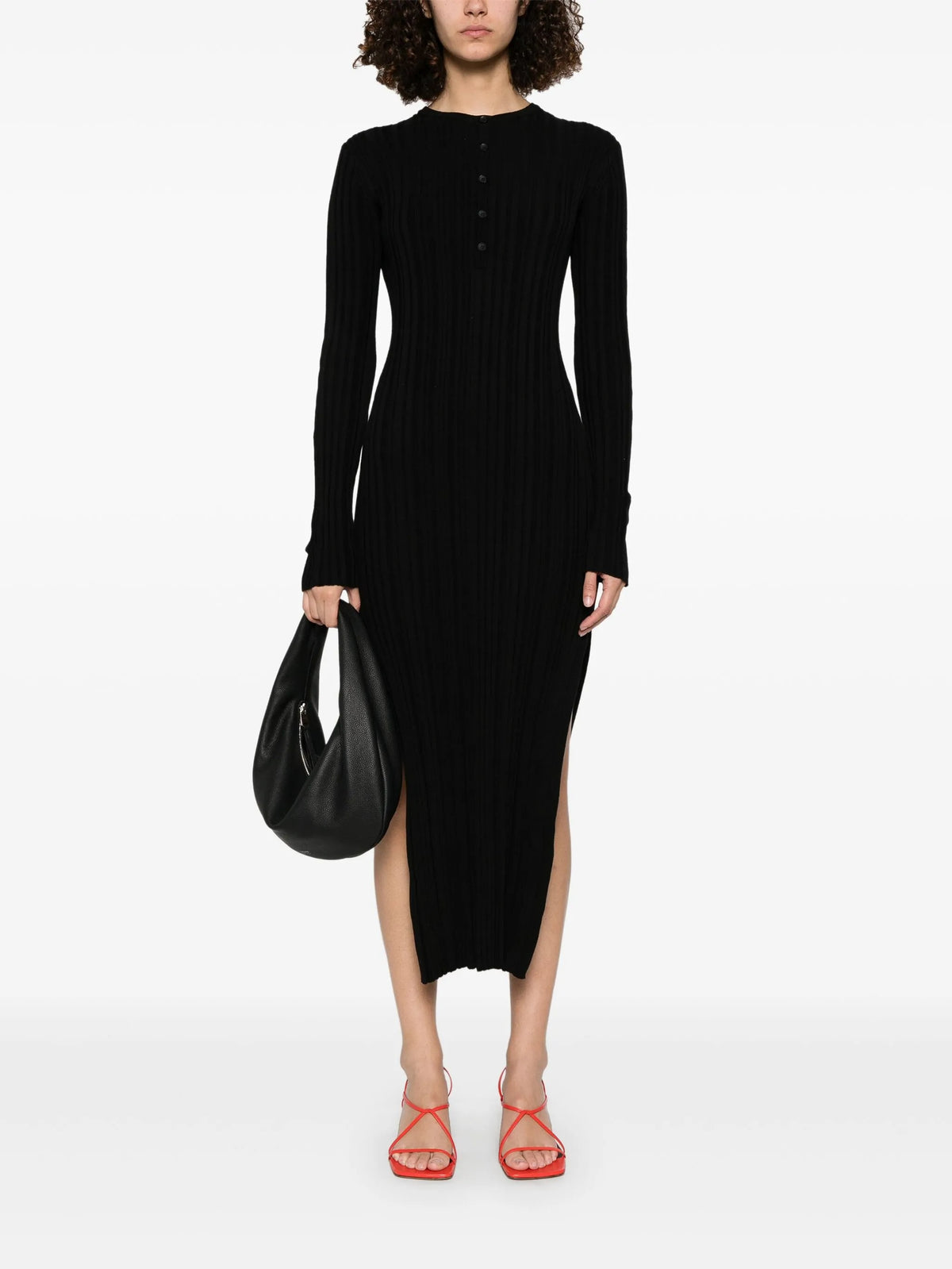 Loulou Loulou Studio Rib Long Dress - Image 4