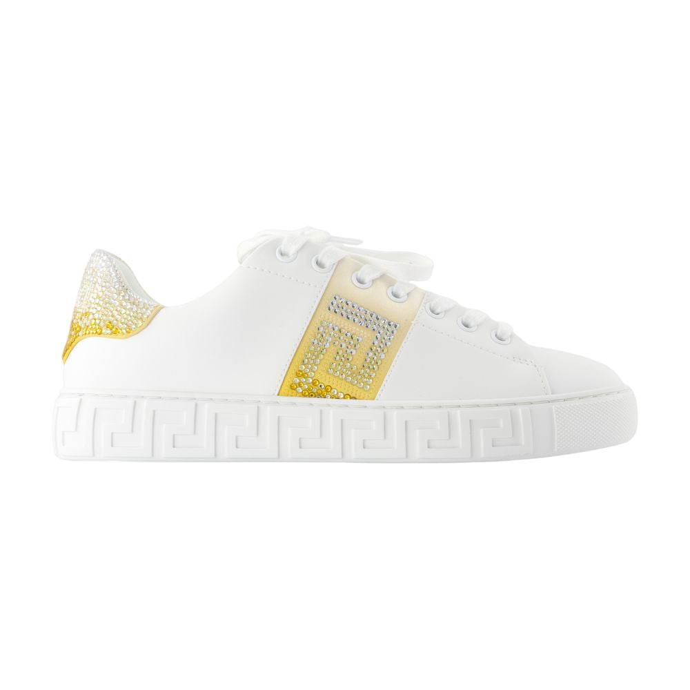 Versace 無料のバイオスニーカーヴェルサーチシルクホワイト - Image 4