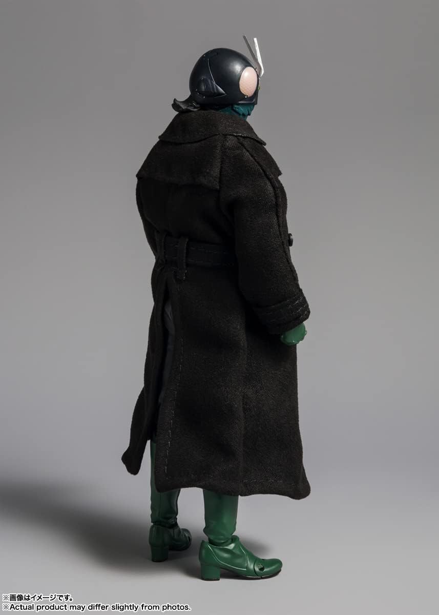 S.H. Figuarts Shin Kamen Rider Action Figure, Approximately 5.7 Inches (145 mm), PVC + ABS + Fabric, Painted