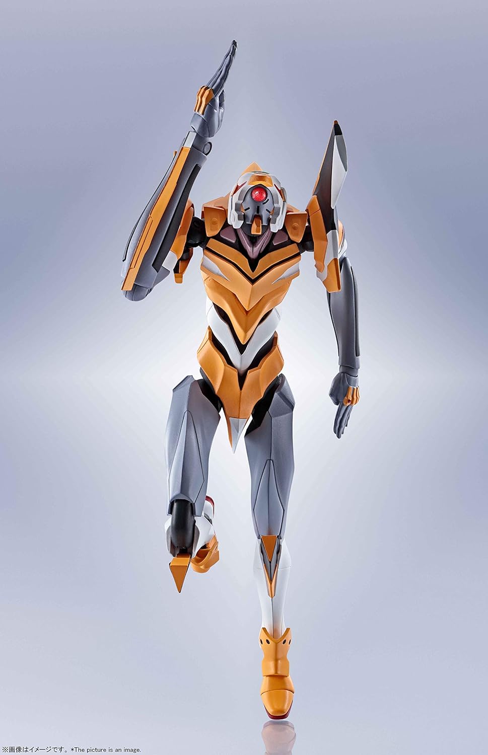 Robot Spirits Evangelion [Side EVA] Evangelion 0/0 Unit (Raied) - New Movie Version Approx. 6.7 inches (170 mm), ABS & PVC Pre-painted Action Figure