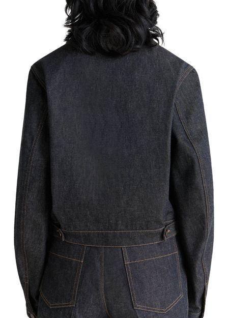 LEMAIRE Cropped denim jacket - Image 4