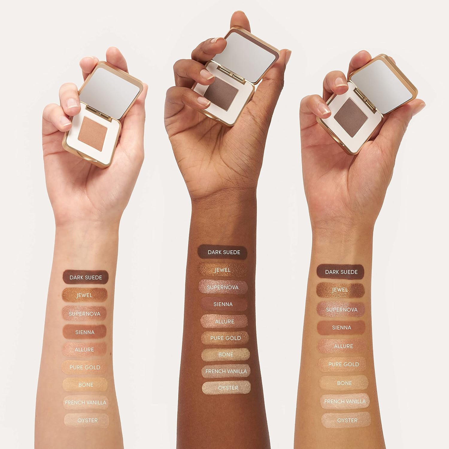 jane iredale PurePressed Sombra de ojos, sombra de ojos a base de minerales altamente pigmentada, fórmula de larga duración y resistente a las arrugas, segura para ojos sensibles