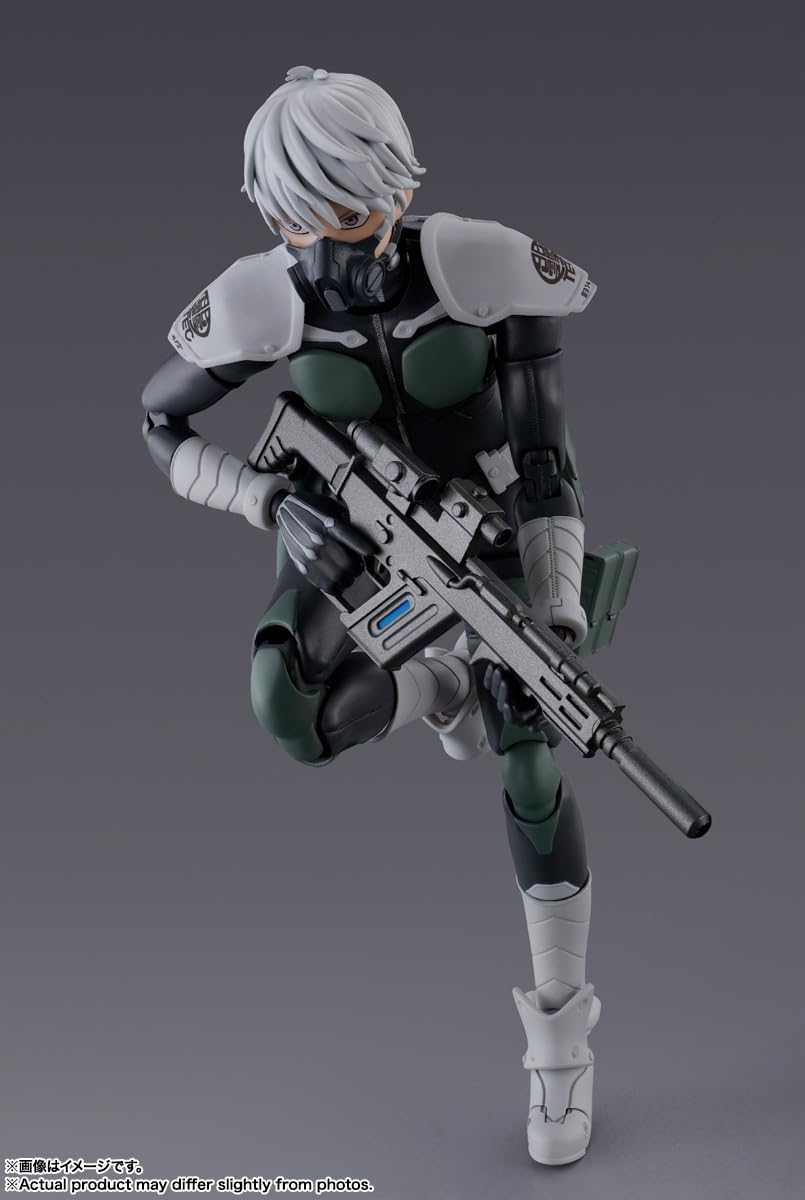 S.H. Figuarts Kaiju No. 8 Reno Ichikawa, Approx. 5.7 inches (145 mm), PVC & ABS, Pre-painted Action Figure