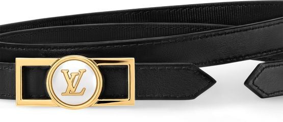 LOUIS VUITTON ベルト･ドーフィーヌ パール 15MM リバーシブル - Image 4