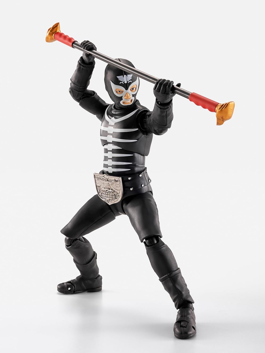 TAMASHII NATIONS S.H. Figuarts Kamen Rider Shocker Combatant Showa Phantom of Hell Edition, Approx. 5.7 inches (145 mm), PVC & ABS Pre-painted Action Figure