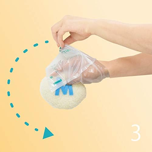 Kururinpa Small Size 250 Pieces, Small (Baby Diaper, Absorbent Pat, Tissue Garbage Packaging Bag)