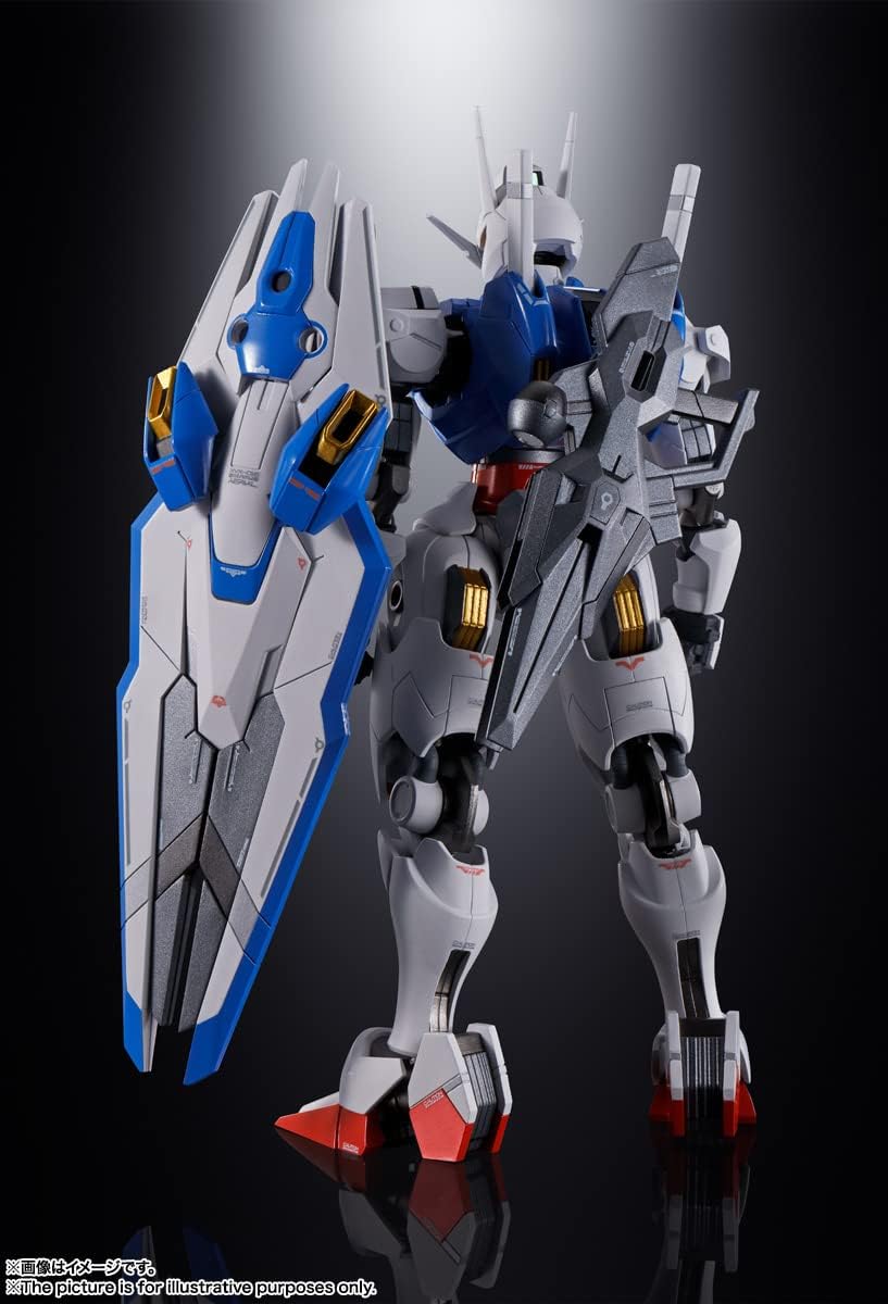 TAMASHII NATIONS Super Alloy Mobile Suit Gundam: Witch from Mercury Gundam Aerial Approx. 7.1 inches (180 mm), ABS & PVC & Die-cast, Pre-painted Action Figure