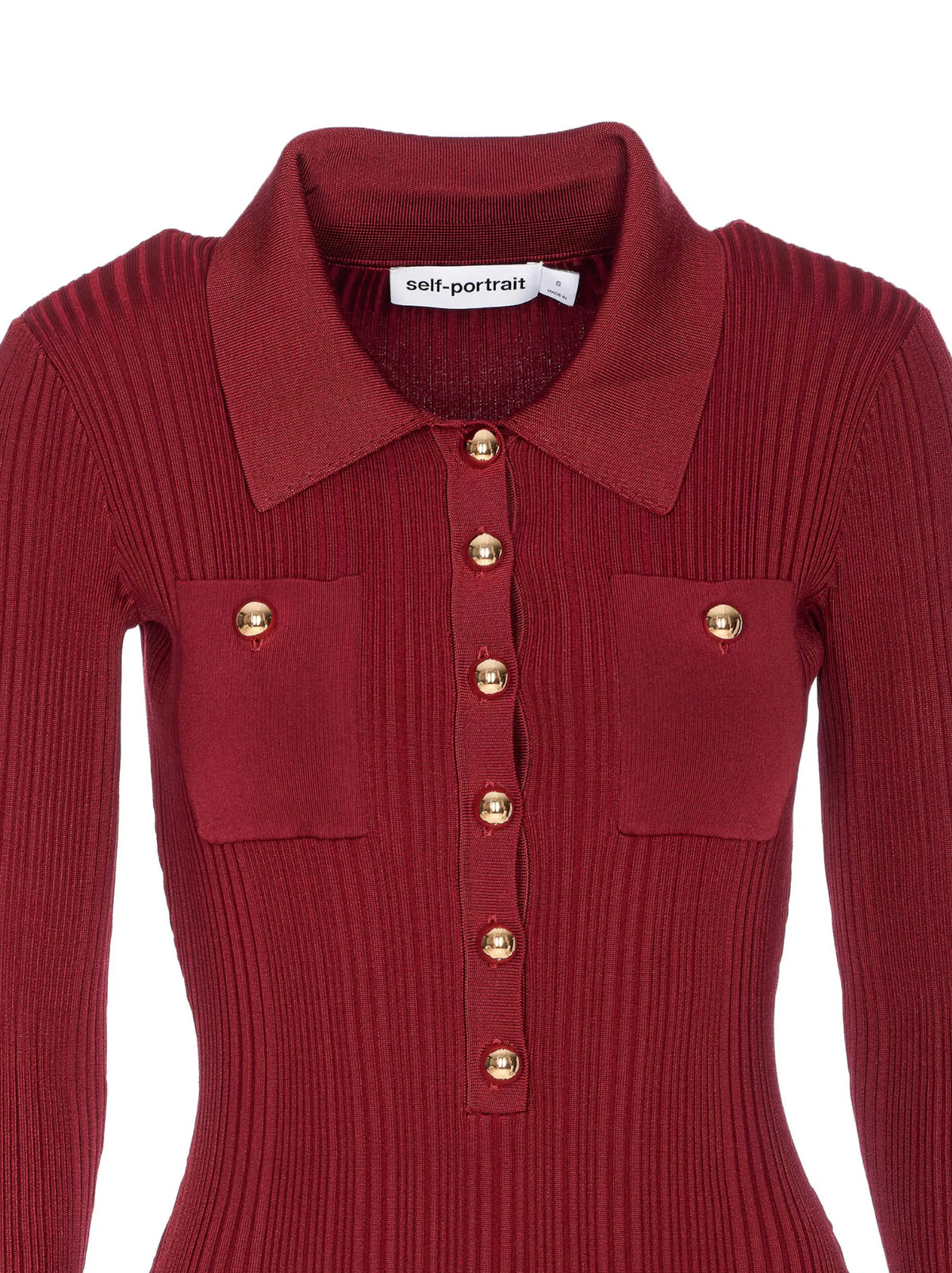 Self セルフポートレートドレスは赤 - Image 4