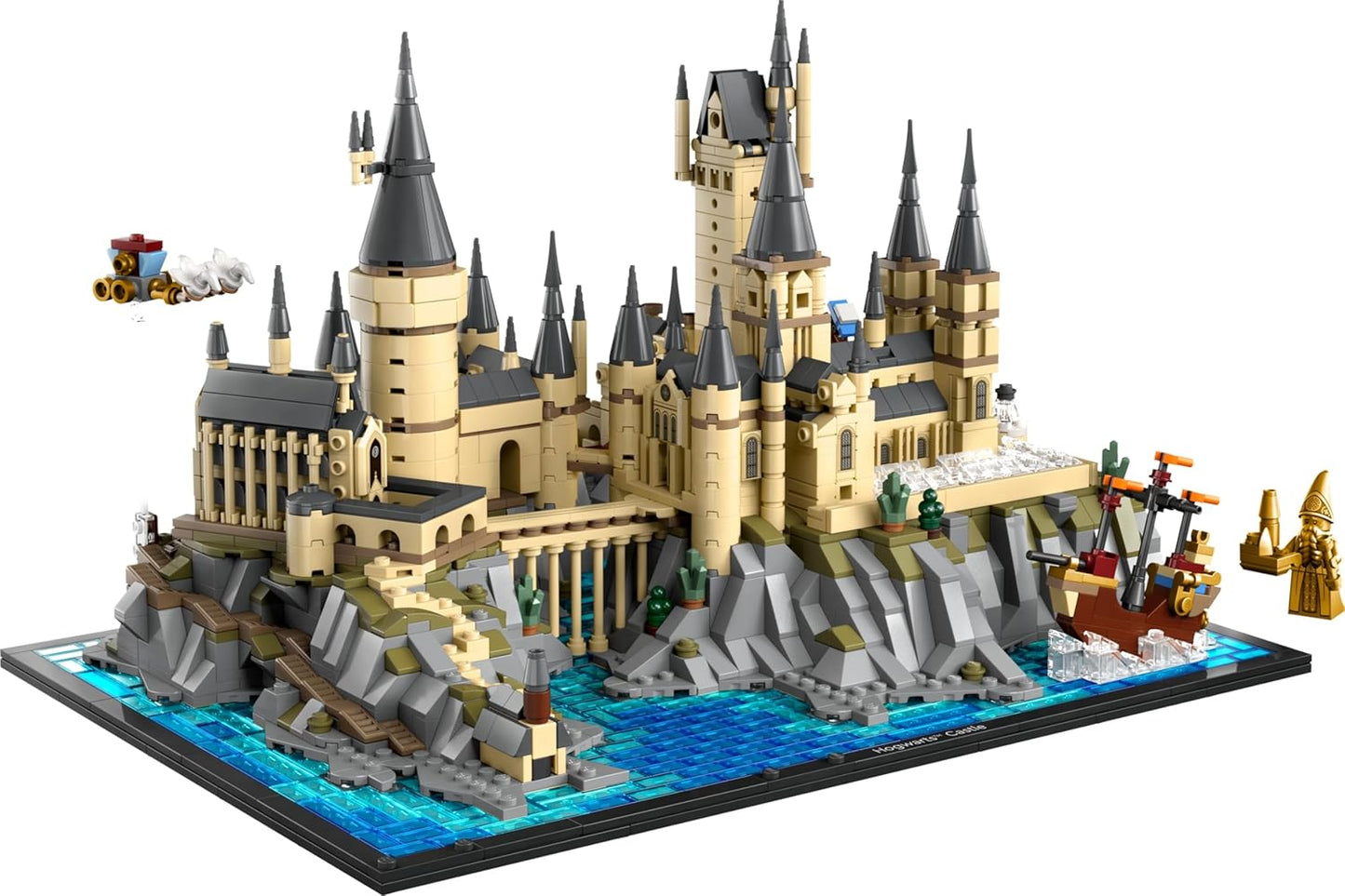 LEGO Harry Potter Hogwarts Castle Complete Layout 1639 Pieces Toy Building Block Birthday Christmas Present Display Model Collector's Set Mother's Day Father's Day Male Female Harry Potter Merchandise