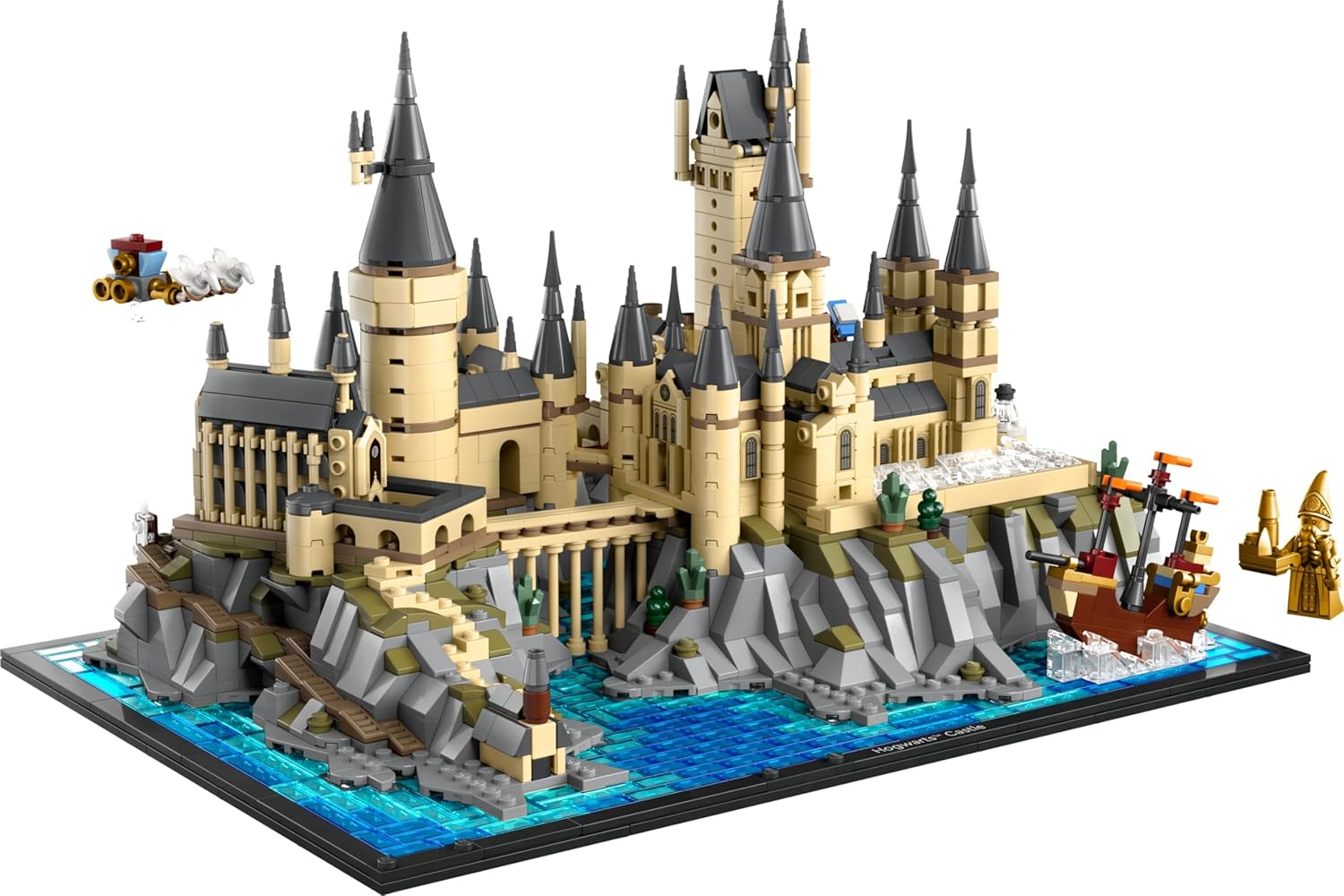 LEGO Harry Potter Hogwarts Castle Complete Layout 1639 Pieces Toy Building Block Birthday Christmas Present Display Model Collector's Set Mother's Day Father's Day Male Female Harry Potter Merchandise