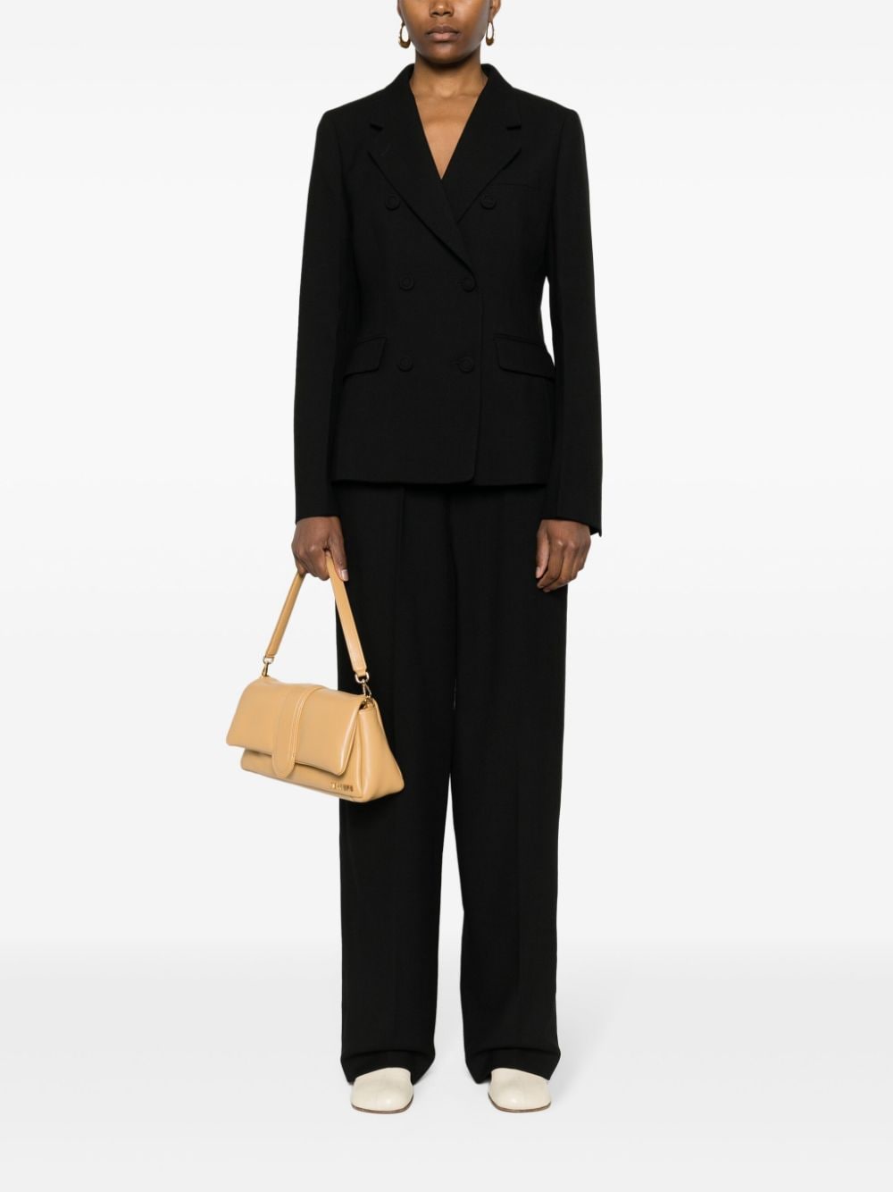 Fendi フェンディウール二重胸肉ブレザージャケット - Image 4