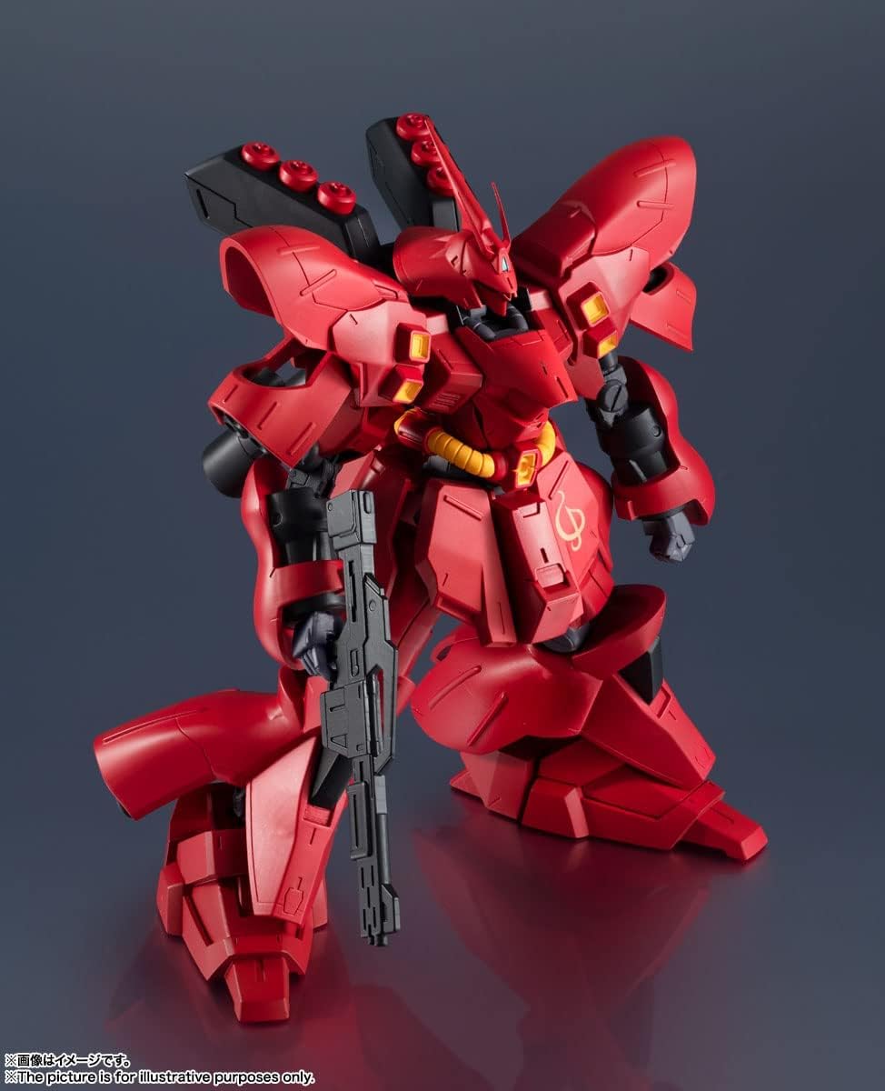 Gundam Universe Mobile Suit Gundam, Char's Counterattack, MSN-04 Sazabi, Approx. 6.1 in (155 mm), ABS & PVC, Pre-painted Action Figure BAS63290
