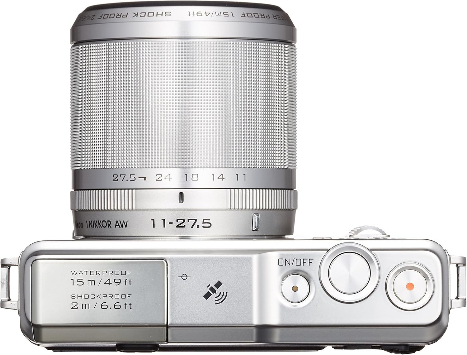 Nikon ミラーレス一眼カメラ Nikon1 AW1 防水ズームレンズキット シルバー N1AW1LKSL