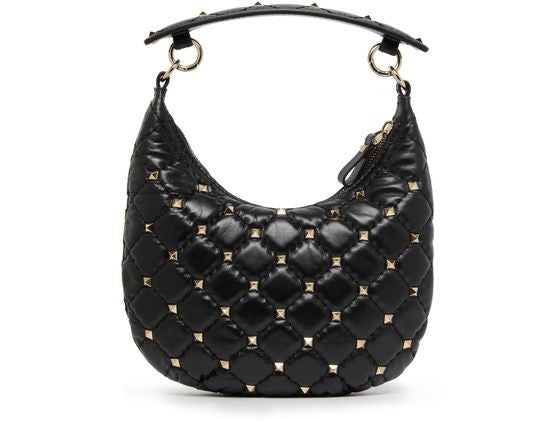 VALENTINO GARAVANI ロックスタッズ スパイク ミニ ホーボーバッグ - Image 4