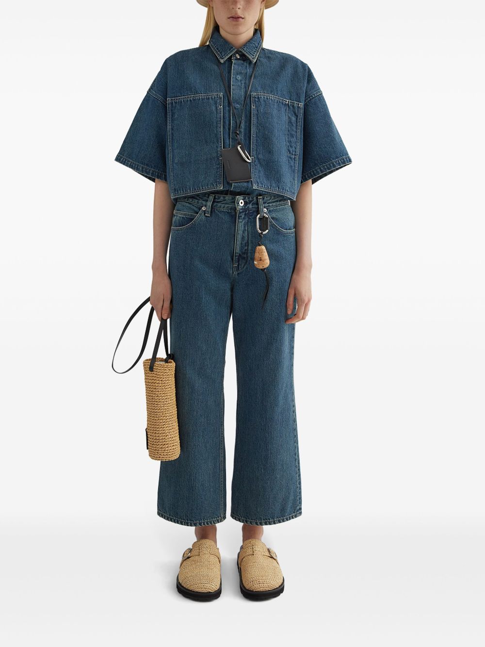 Jil ジル・サンダープラスデニムコットンシャツ - Image 4