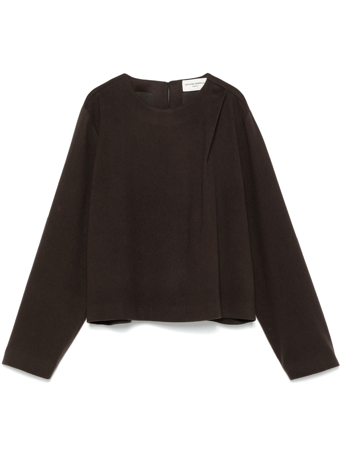 Off OfficinegénéraleFranckyTop Italian Soft Wo - Image 4