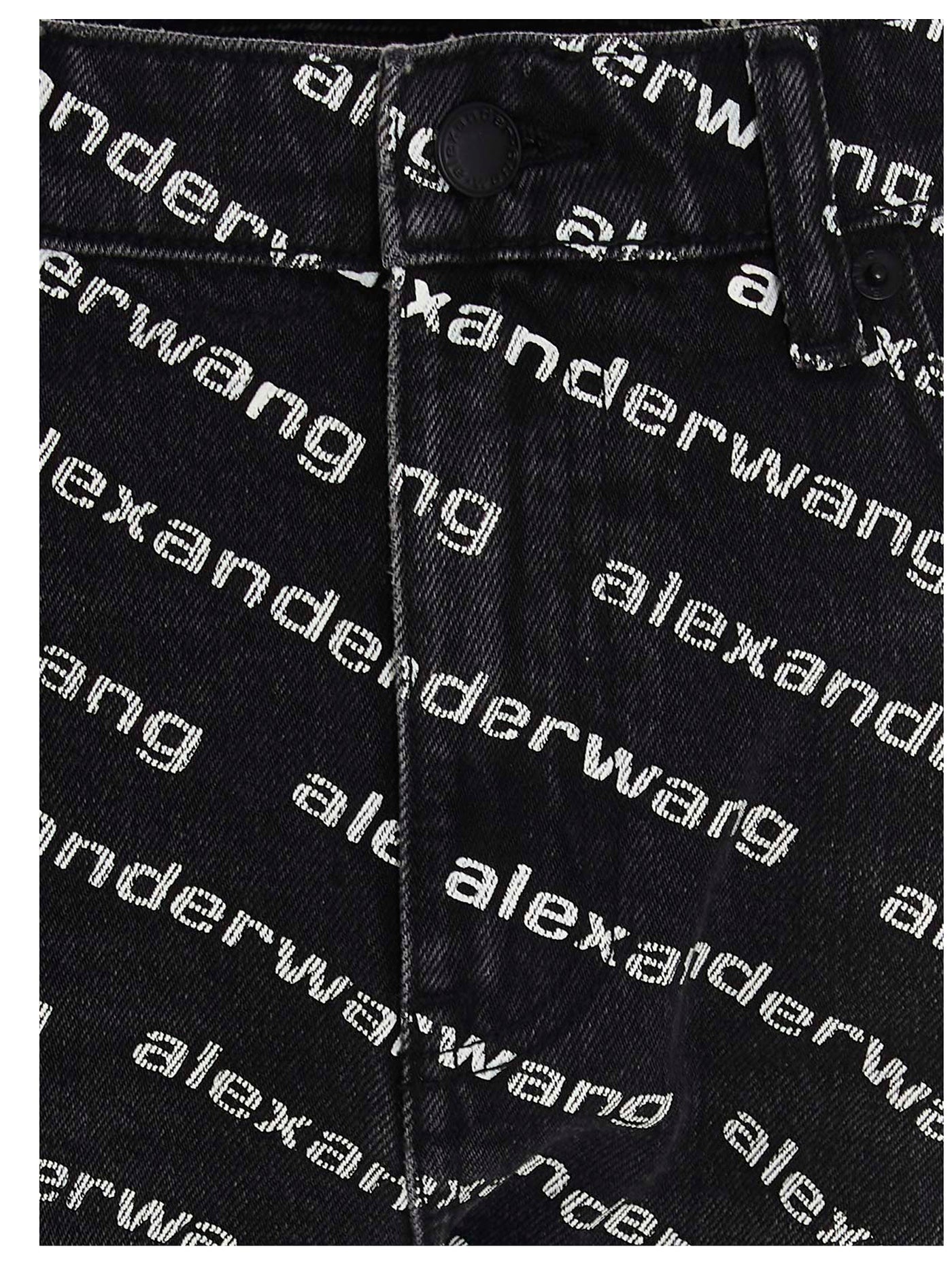Denim X Alexander Wang デニムxアレクサンダーワン「バイト」ショートパンツ - Image 4