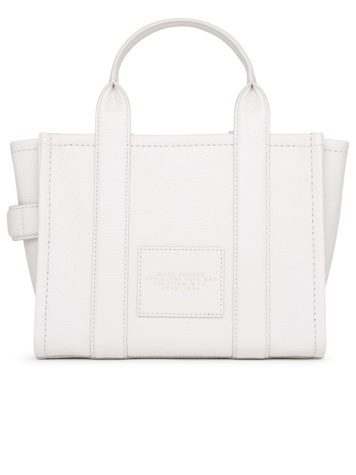 Marc Marc Jacobs（）Ivory Lear Mini Toteバッグ - Image 4