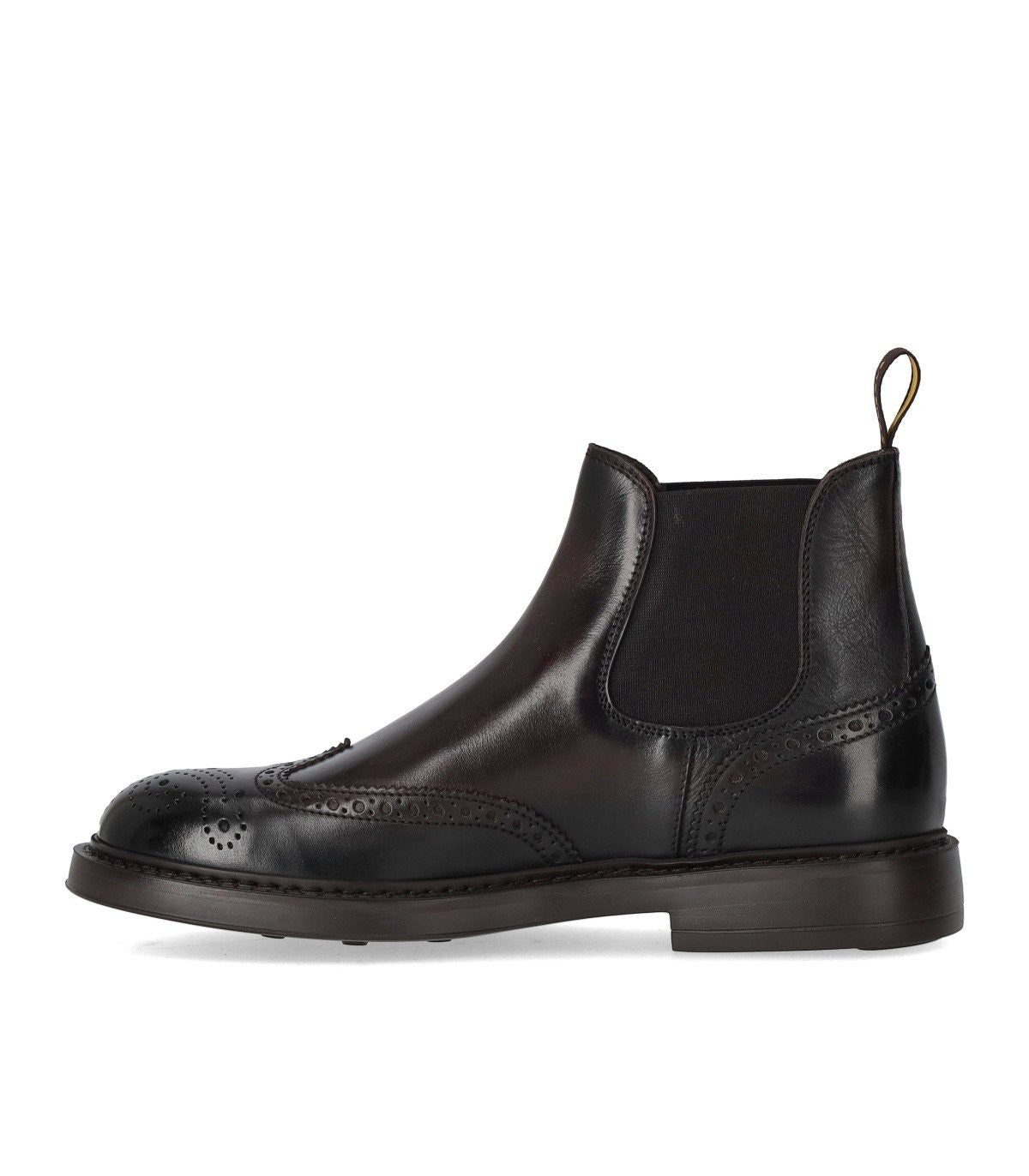 Doucals ドゥーカル 'S Triumph Dark Brown Chelsea Boot - Image 4