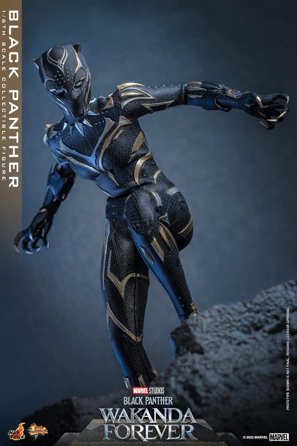 Hot Toys Movie Masterpiece Black Panther/Wakanda Forever 1/6 Scale Figure