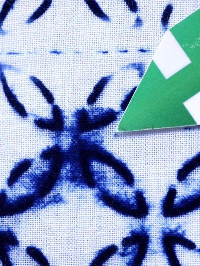 Yukata Kimono No.401, Cloisonne Pattern, White Background, Ears Available