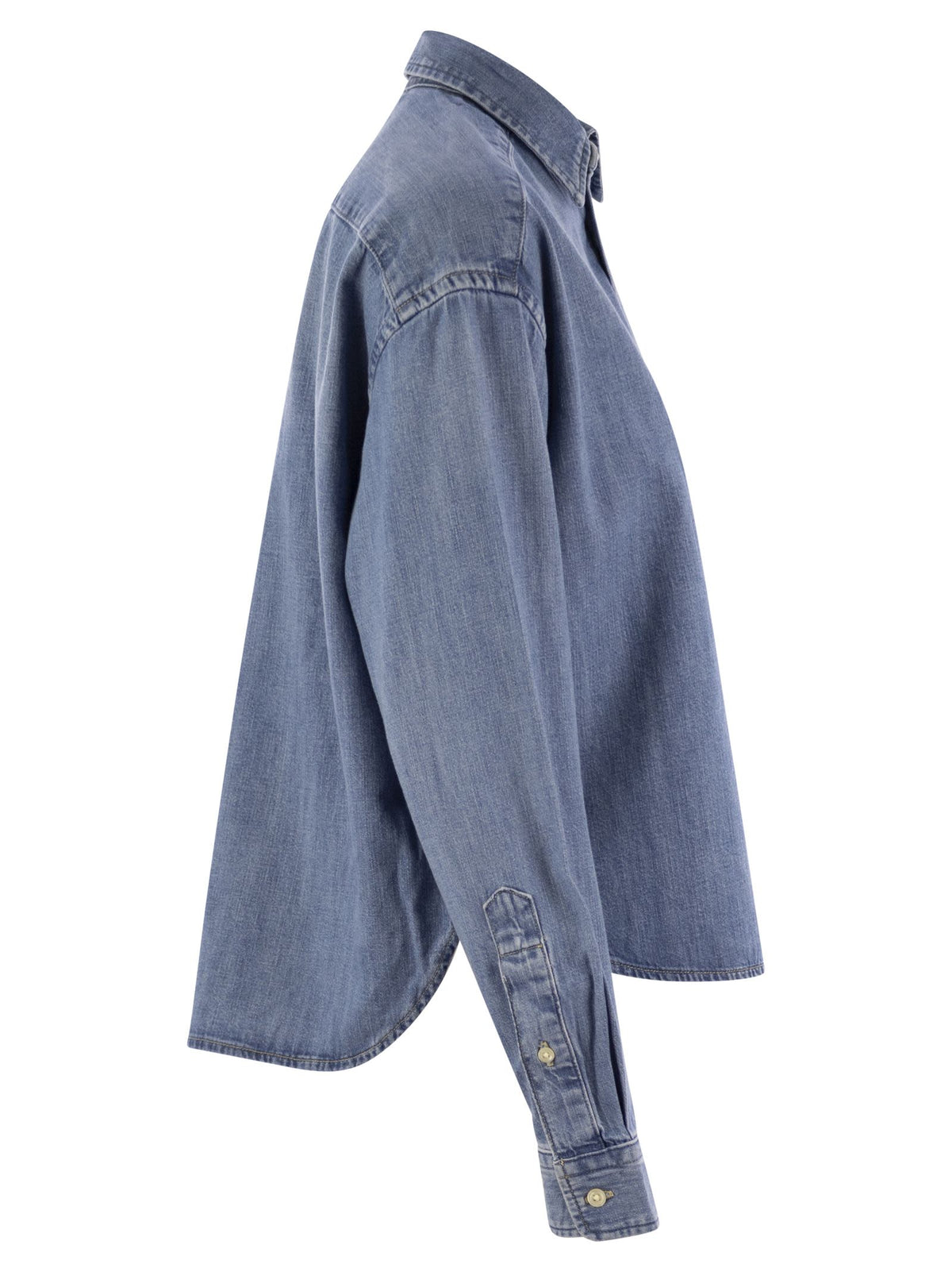 Polo ポロラルフローレンショートスクエアデニムシャツ - Image 4