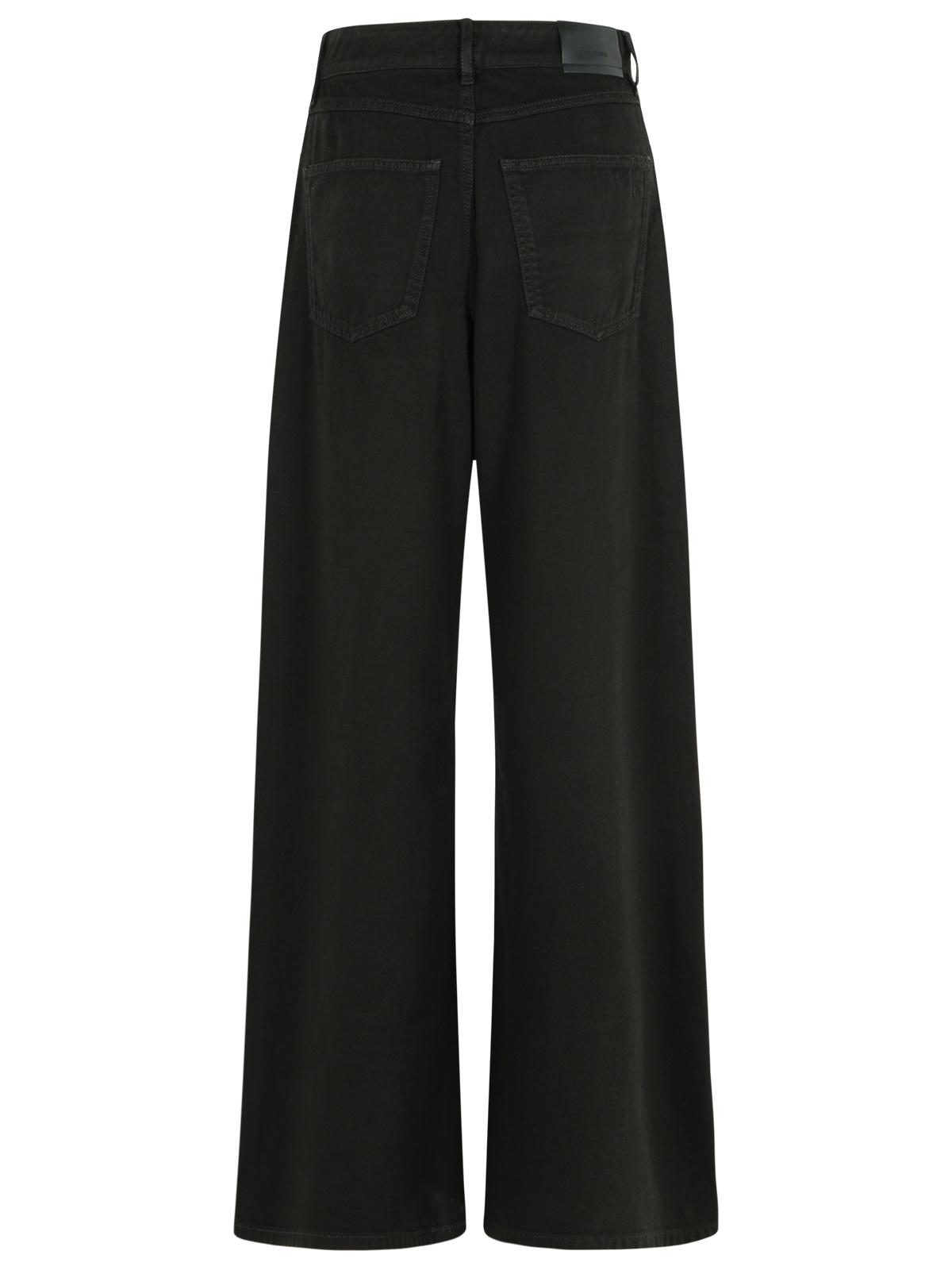 Sportmax SportMax 'Syamese' Black Cotton Jeans - Image 4