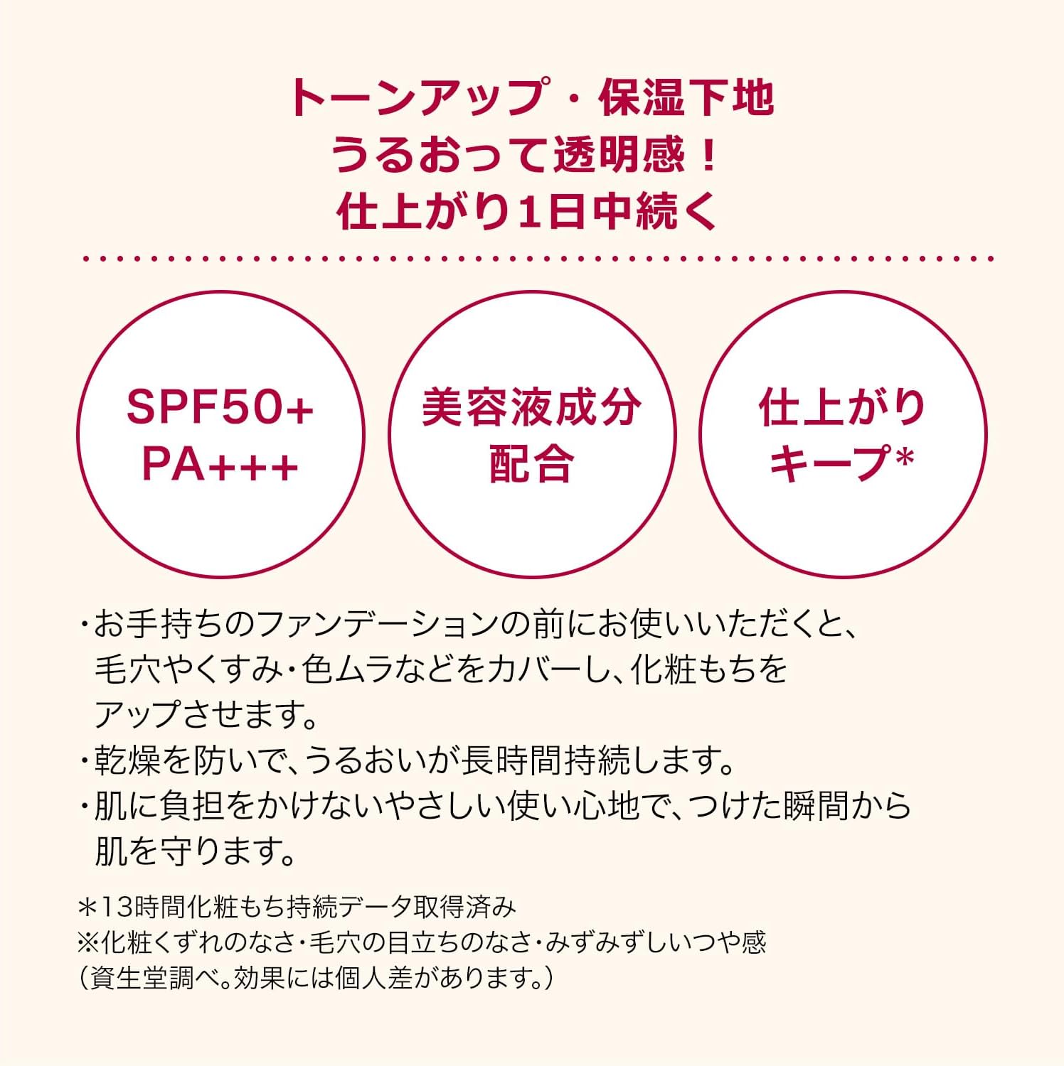 Integrate Pure Base Lavender Makeup Base Unscented Lavender Dull Color Uneven Body 1.1 oz (30 g)