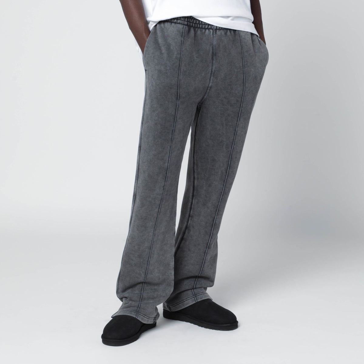 Represent Represent フェードブラックコットンジョガーパンツ - Image 4