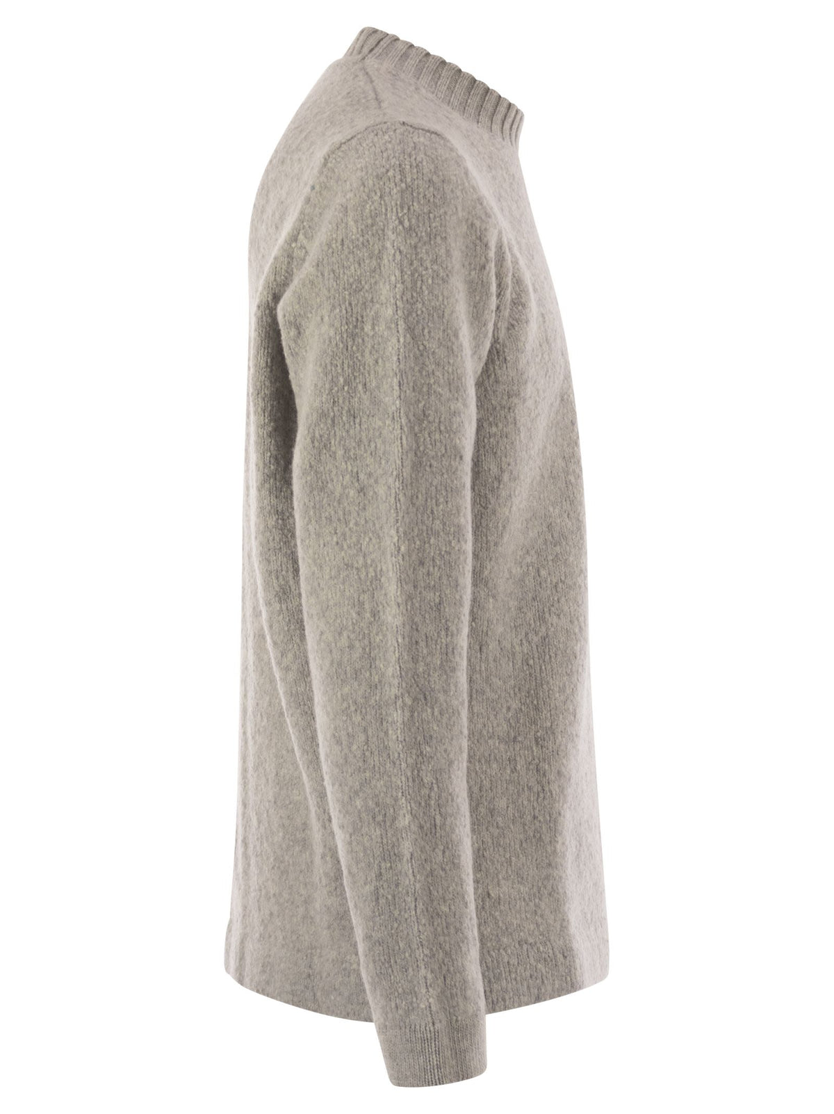 Stone Stone Island Round Neck Jumper With Gauzy Texture - Image 4