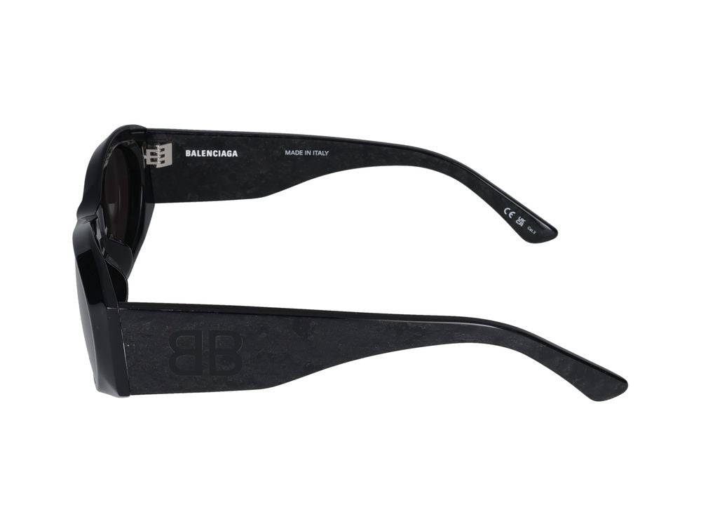 Balenciaga サングラスBalenciaga BB0396 SK 003 Black Black Gray /20/145 - Image 4