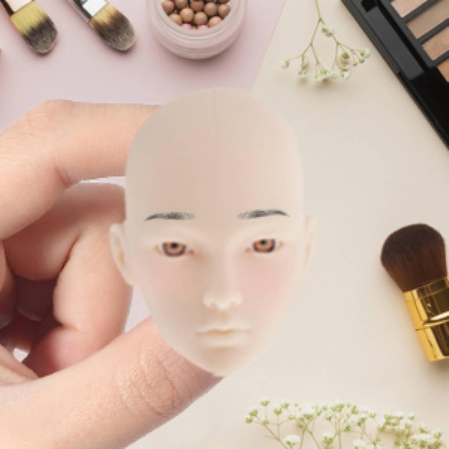 F Fityle 1/6 Doll Head Carving Head Male Doll Head Sculpt Figure Head BJD Doll DIY