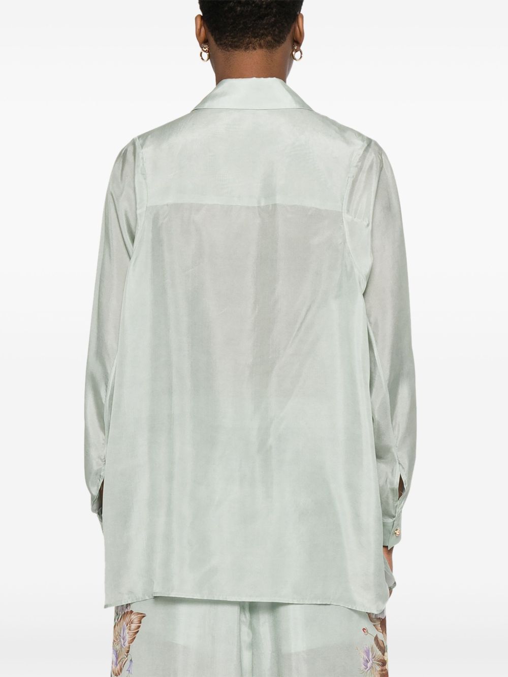 Zimmermann ZIMMERMANN COCOプリントシルクシャツ - Image 4
