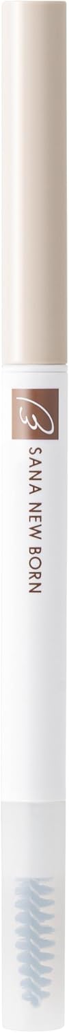 Sana New Born Easy Eyebrow 02 Royal Brown Eyebrow Pencil Eyebrow Pencil