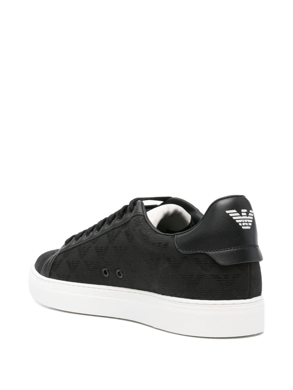 Emporio Emporio Armani Exclusive Allover Logo Sneakers - Image 4