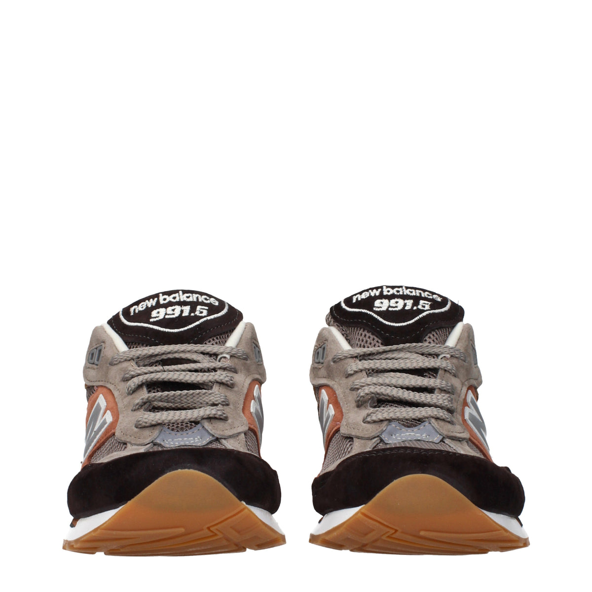 Designer Brand ニューバランス スニーカー 991.5 メンズs ファブリック ブラウン/マホガニー - Image 4