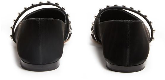 MCQUEEN Leather ballerinas - Image 4