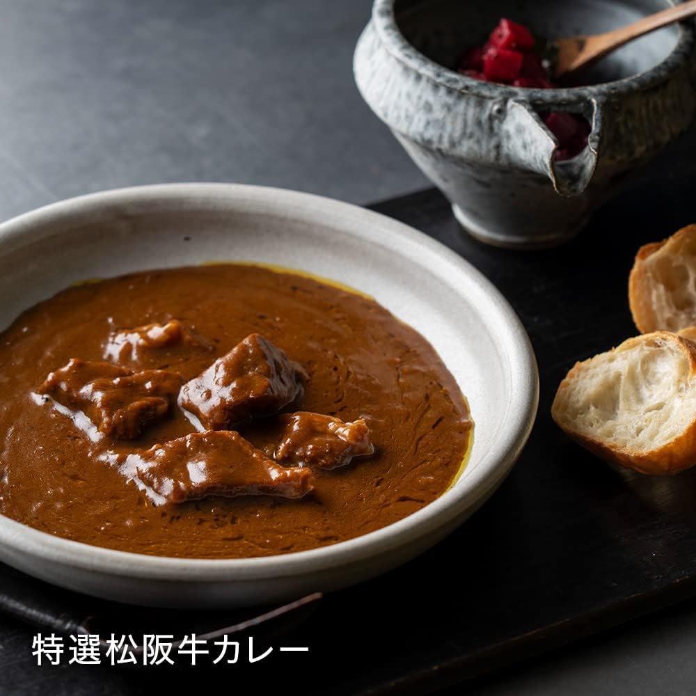 Tokyo Gourmet Labo Premium Curry, Special Matsusaka Beef Curry 250g [White] No Chemical Seasonings PREMIUM MATSUSAKA BEEF CURRY