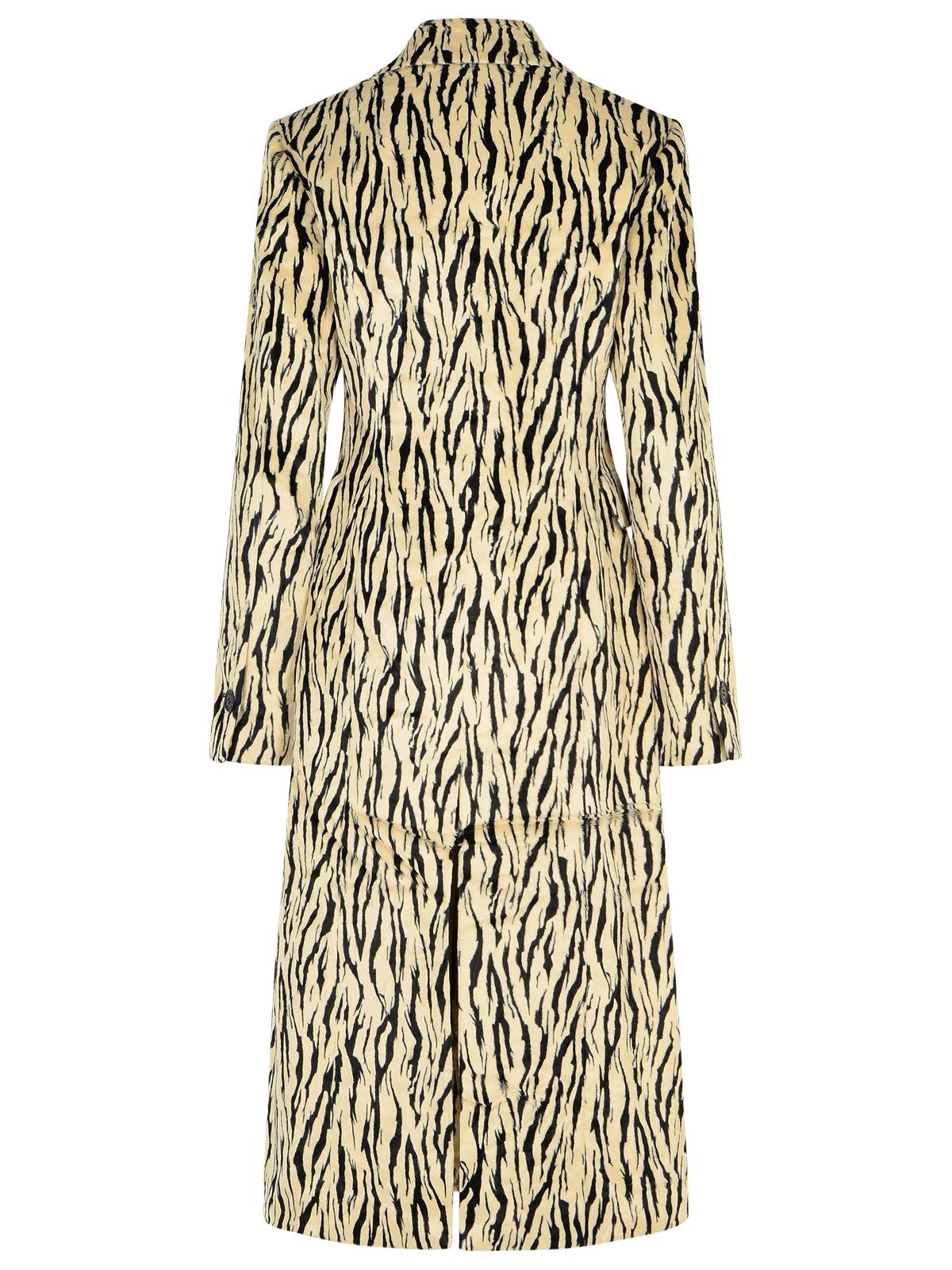 Rotate 印刷されたフェイクファーコートを回転させます - Image 4