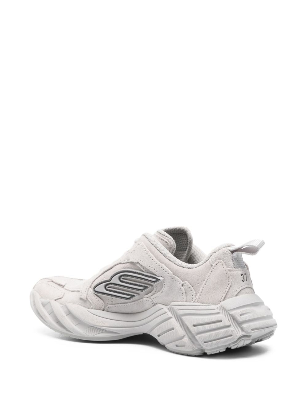 Balenciaga Monday Leather Sneakers - Image 4