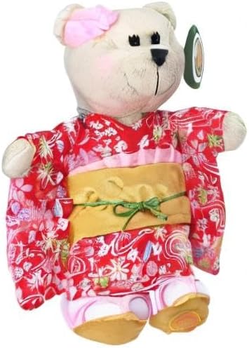 Starbucks Staba Plush Bearista Bear Bear Bear Boys Girls Japan Limited Japanese Kimono Hakama Crepe Ethnic Costume Black Apron Barista Asian (Girl) Birthday Gift