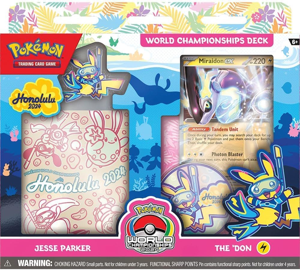 2024 Pokemon TCG World Championship Deck (1 Random Deck)